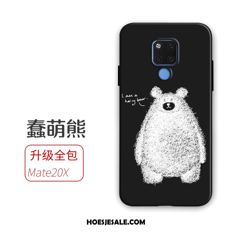 Huawei Mate 20 X Hoesje Zwart Bescherming Trend All Inclusive Anti-fall Aanbiedingen