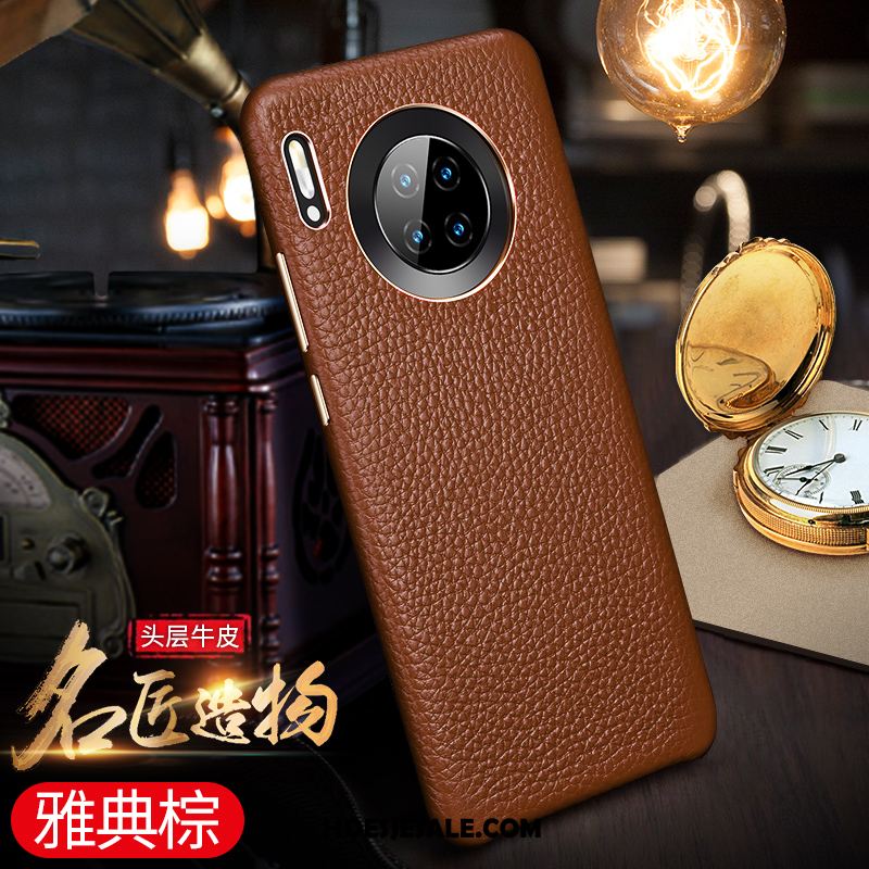 Huawei Mate 30 Hoesje Anti-fall Nieuw Bescherming Leren Etui All Inclusive Sale