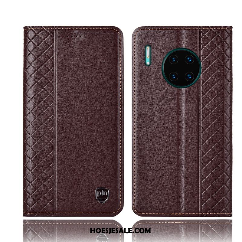 Huawei Mate 30 Hoesje Folio Bescherming Geruite Hoes Mobiele Telefoon Kopen