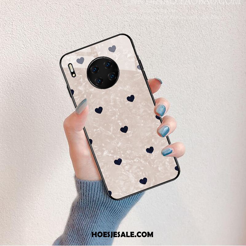 Huawei Mate 30 Hoesje Hoes Scheppend Spiegel Siliconen Mode Goedkoop
