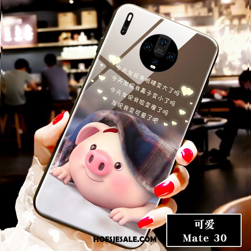 Huawei Mate 30 Hoesje Mini Nieuw Mooie Net Red Lovers Winkel