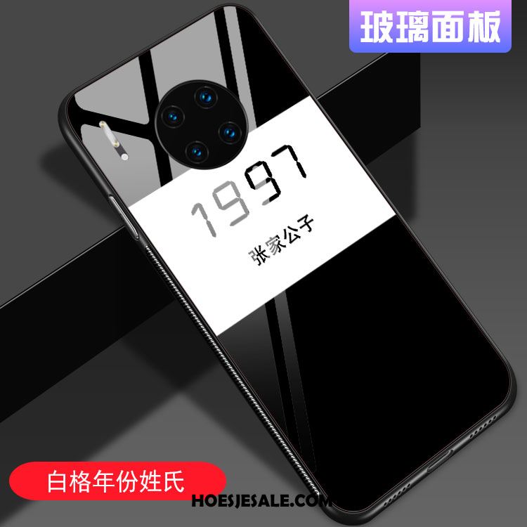 Huawei Mate 30 Hoesje Pas Mobiele Telefoon Glas Zwart Net Red Korting