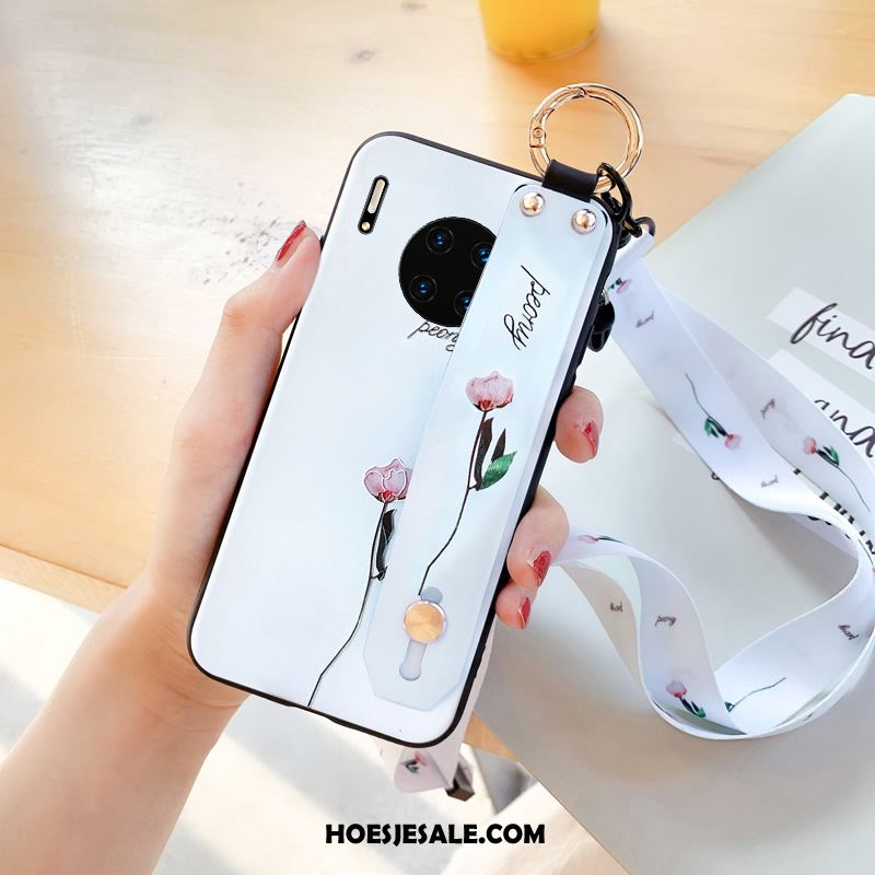 Huawei Mate 30 Hoesje Pioen All Inclusive Mode Dun Persoonlijk Korting