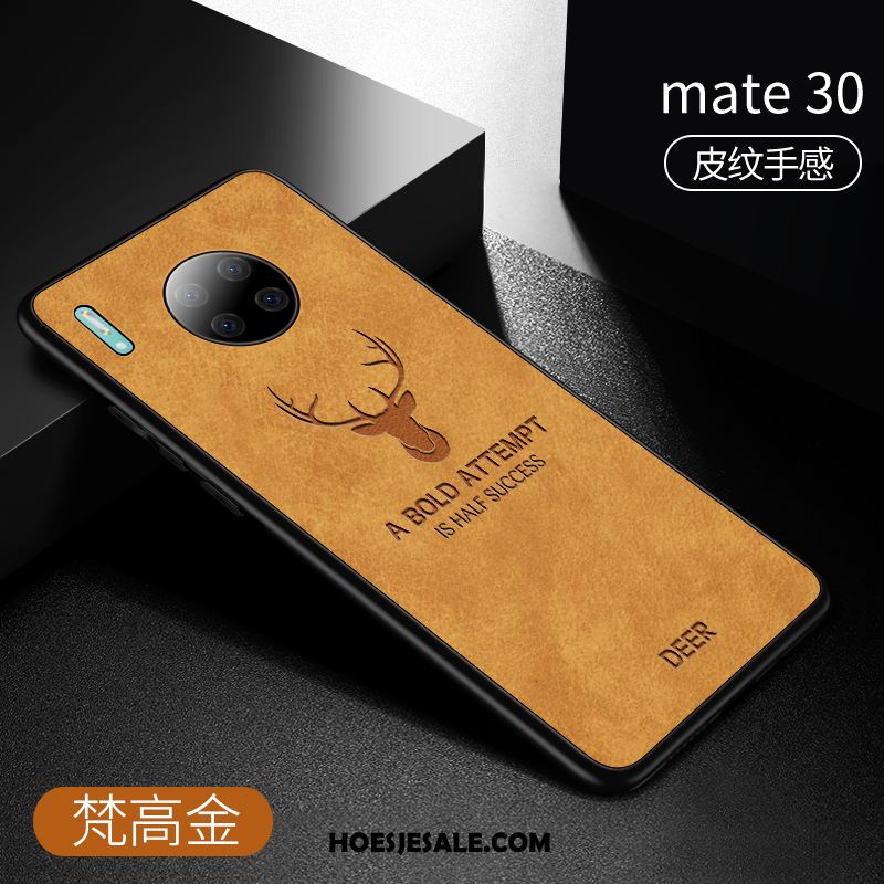 Huawei Mate 30 Hoesje Scheppend Leren Etui Anti-fall Hoes Trendy Merk Kopen