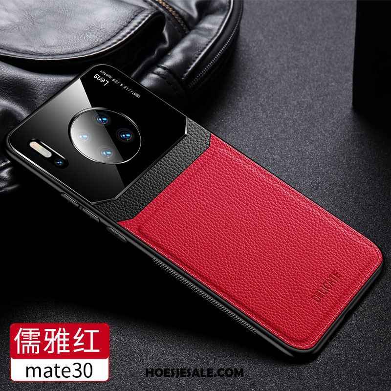 Huawei Mate 30 Hoesje Zacht All Inclusive Anti-fall Spiegel Net Red Korting