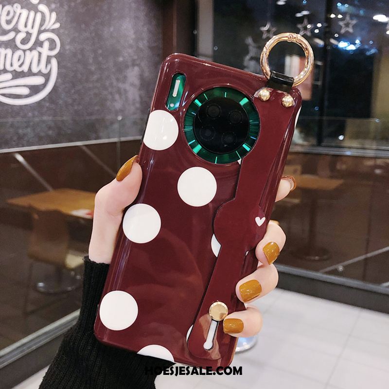 Huawei Mate 30 Pro Hoesje Antislip Rood Hoes Nieuw Mobiele Telefoon Sale