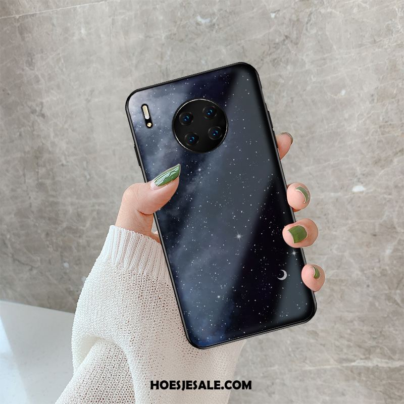 Huawei Mate 30 Pro Hoesje Dun High End Glas Nieuw Mode Korting