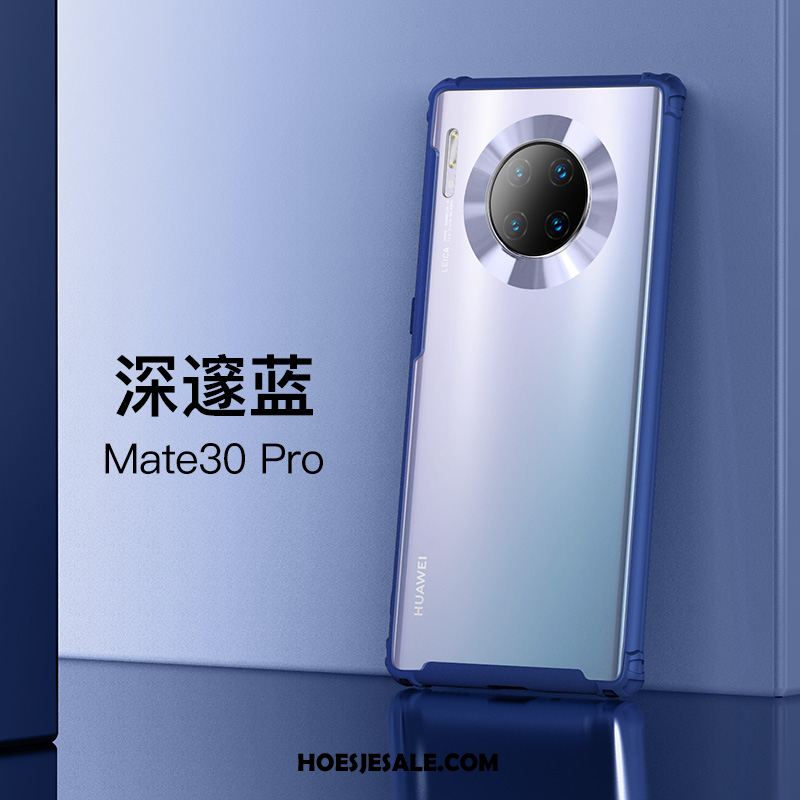 Huawei Mate 30 Pro Hoesje High End Doorzichtig Groen All Inclusive Zacht Online