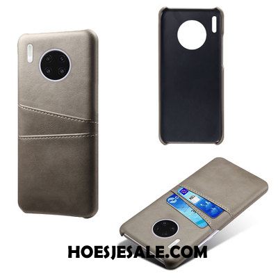 Huawei Mate 30 Pro Hoesje Leren Etui Ring Anti-fall Magnetisch Dun Online