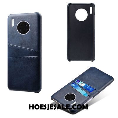 Huawei Mate 30 Pro Hoesje Leren Etui Ring Anti-fall Magnetisch Dun Online