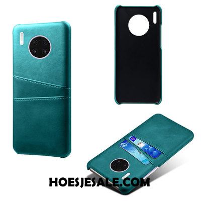 Huawei Mate 30 Pro Hoesje Leren Etui Ring Anti-fall Magnetisch Dun Online