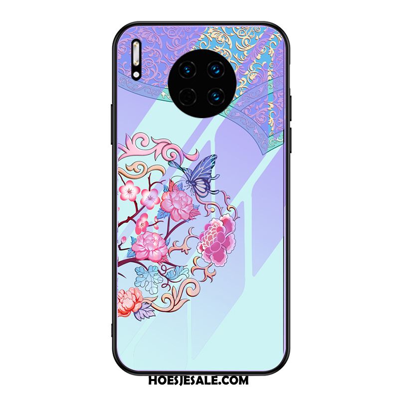 Huawei Mate 30 Pro Hoesje Lovers Hoes All Inclusive High End Purper Winkel