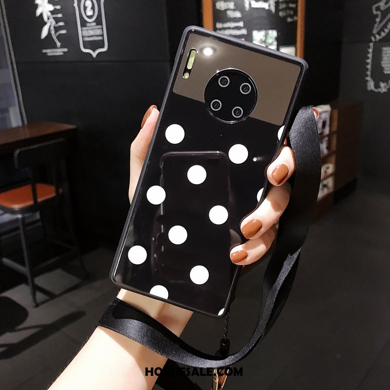 Huawei Mate 30 Pro Hoesje Mode Eenvoudige Zwart Nieuw Trend Goedkoop