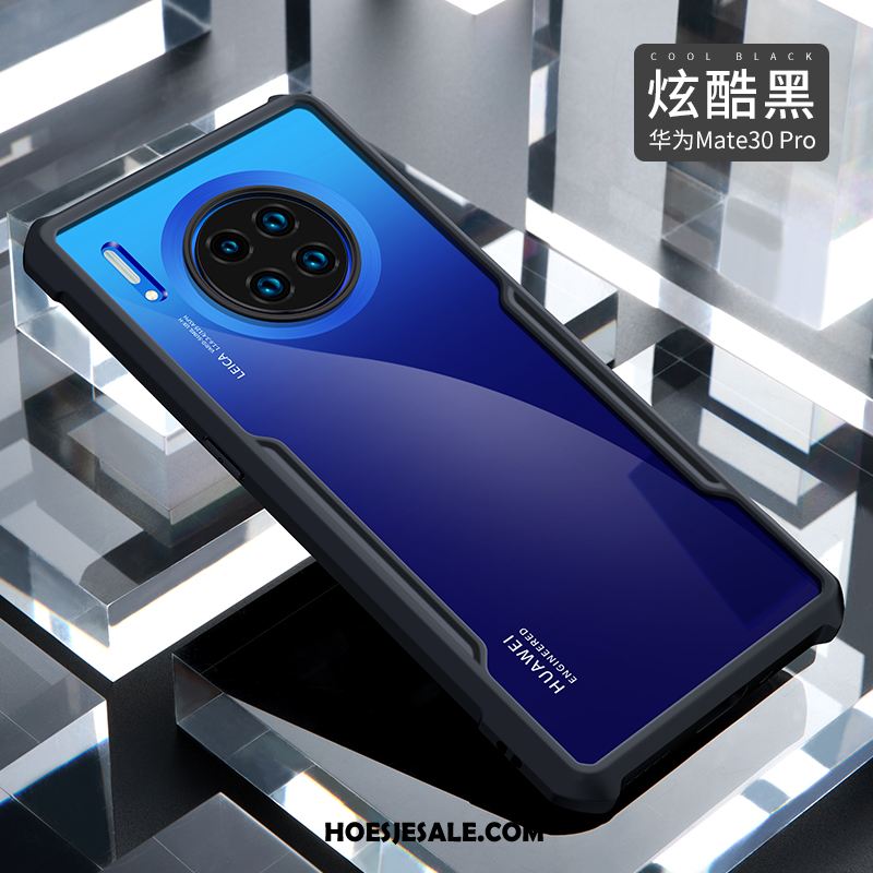 Huawei Mate 30 Pro Hoesje Siliconen All Inclusive Mobiele Telefoon Anti-fall Blauw Aanbiedingen