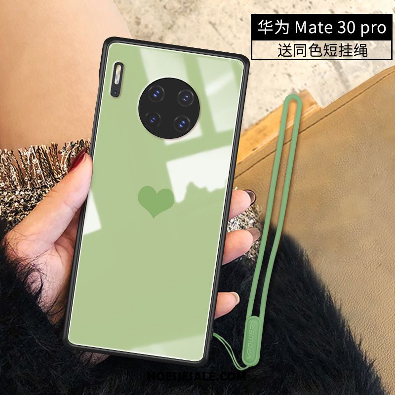 Huawei Mate 30 Pro Hoesje Siliconen Mobiele Telefoon Liefde Roze Bescherming Kopen