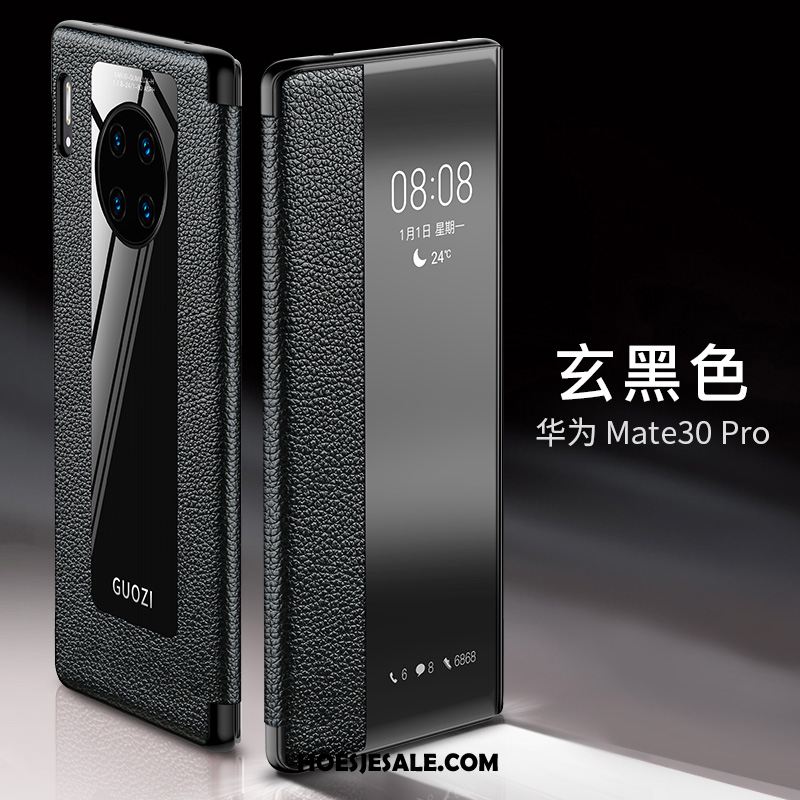 Huawei Mate 30 Pro Hoesje Trendy Merk Mobiele Telefoon All Inclusive Leren Etui Bescherming Online