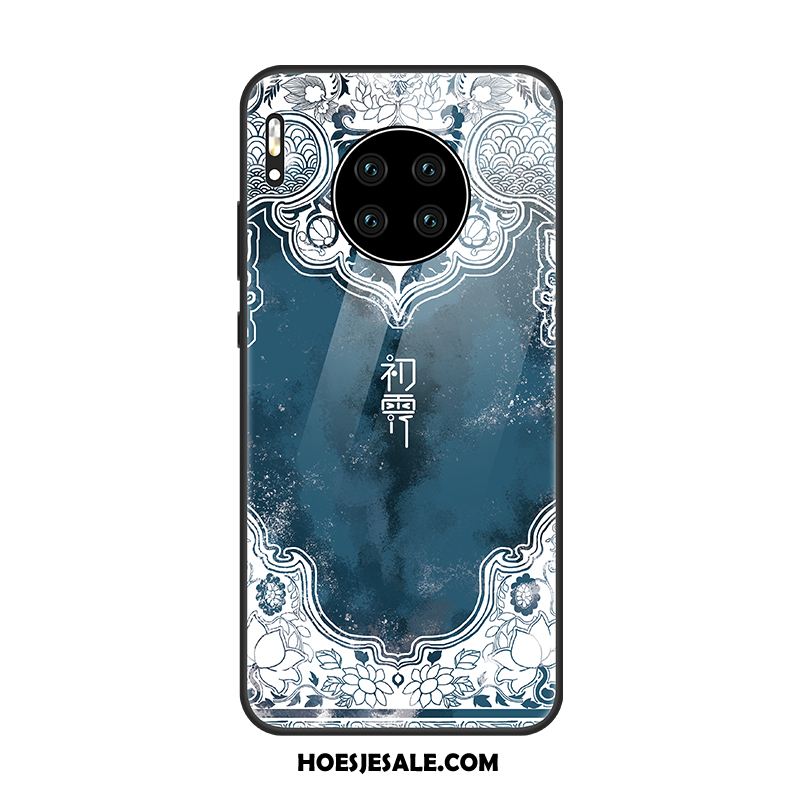 Huawei Mate 30 Pro Hoesje Wit Persoonlijk Nieuw Vintage Hoes Korting