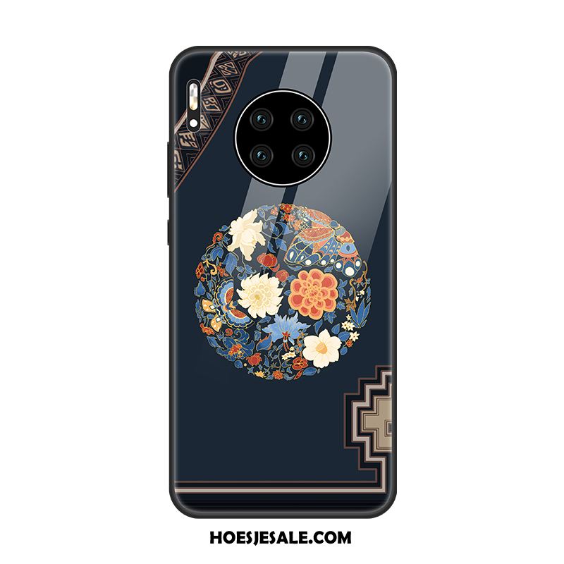 Huawei Mate 30 Pro Hoesje Wit Persoonlijk Nieuw Vintage Hoes Korting