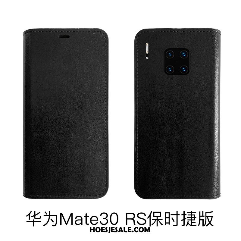 Huawei Mate 30 Rs Hoesje Folio Echt Leer All Inclusive Leren Etui Mobiele Telefoon Kopen