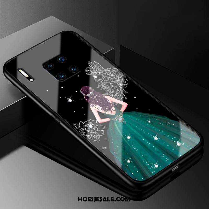 Huawei Mate 30 Rs Hoesje Rood Gazen Glas Mobiele Telefoon Bescherming Online
