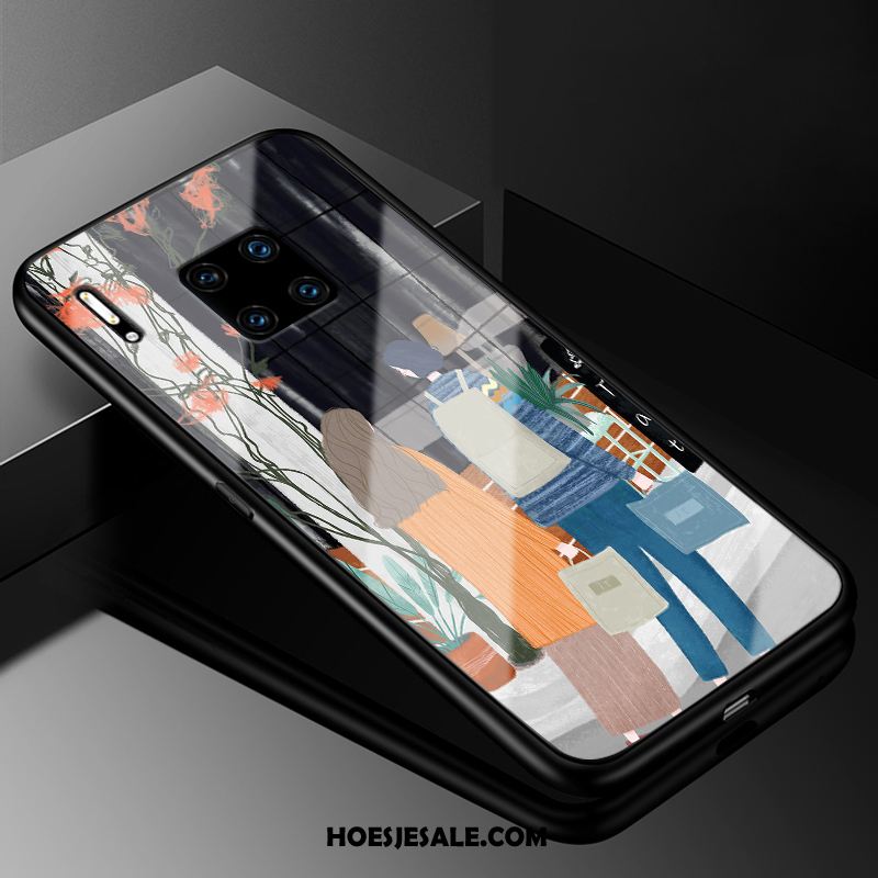 Huawei Mate 30 Rs Hoesje Rood Hoes Glas Bescherming Mobiele Telefoon Kopen