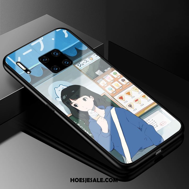 Huawei Mate 30 Rs Hoesje Rood Hoes Glas Bescherming Mobiele Telefoon Kopen