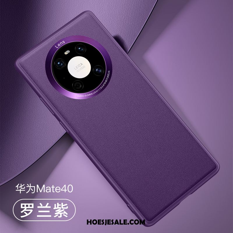 Huawei Mate 40 Hoesje All Inclusive Anti-fall Bescherming Leren Etui Leer Kopen