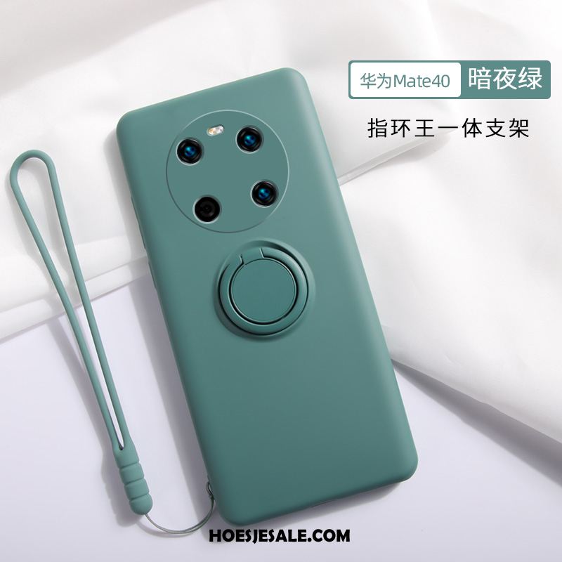 Huawei Mate 40 Hoesje Ring Mobiele Telefoon Ondersteuning Magnetisch Anti-fall Goedkoop