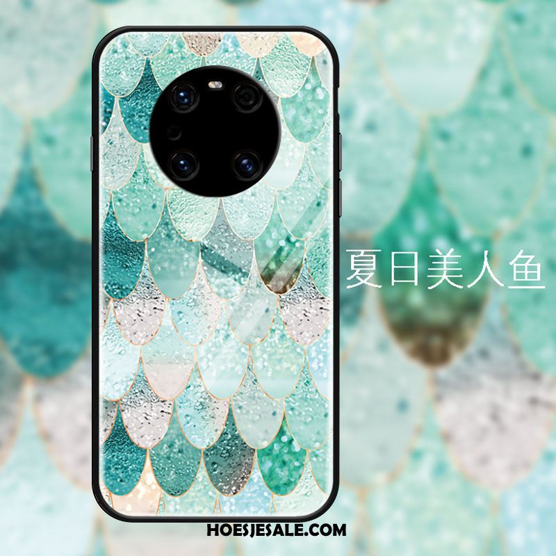 Huawei Mate 40 Pro Hoesje Groen Luxe Bescherming Glas Meermin Kopen
