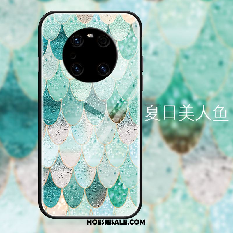 Huawei Mate 40 Pro Hoesje Groen Luxe Bescherming Glas Meermin Kopen