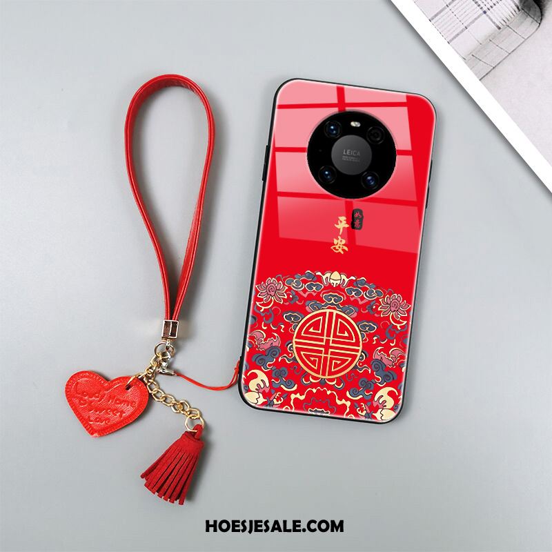 Huawei Mate 40 Pro Hoesje Hoes Scheppend Mobiele Telefoon Bescherming Nieuw Goedkoop