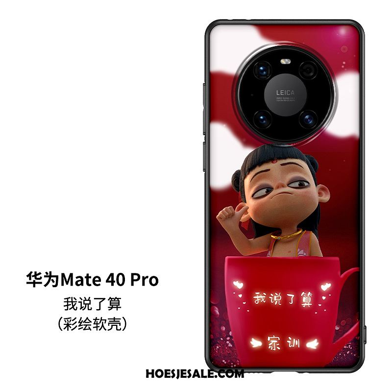 Huawei Mate 40 Pro Hoesje Lovers Chinese Stijl Persoonlijk Glas Scheppend Kopen