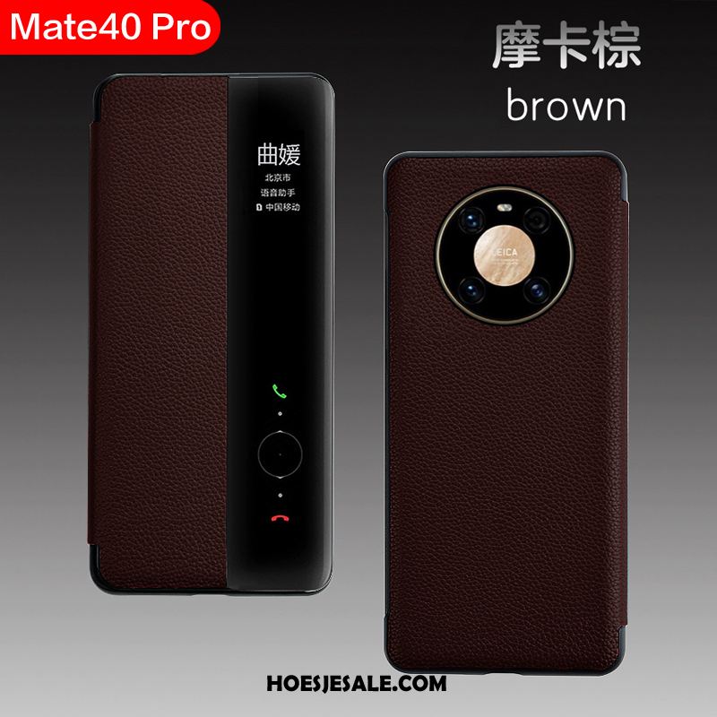 Huawei Mate 40 Pro Hoesje Mobiele Telefoon Kwaliteit Rood Bescherming Hoes Korting