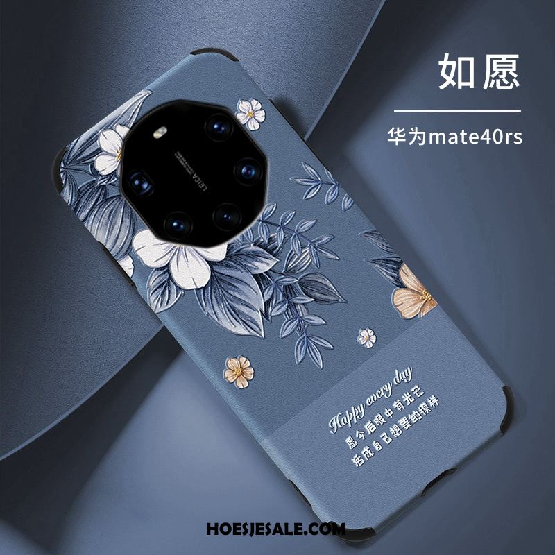 Huawei Mate 40 Rs Hoesje Patroon Zijde Mobiele Telefoon Hoes Lichte En Dun Korting