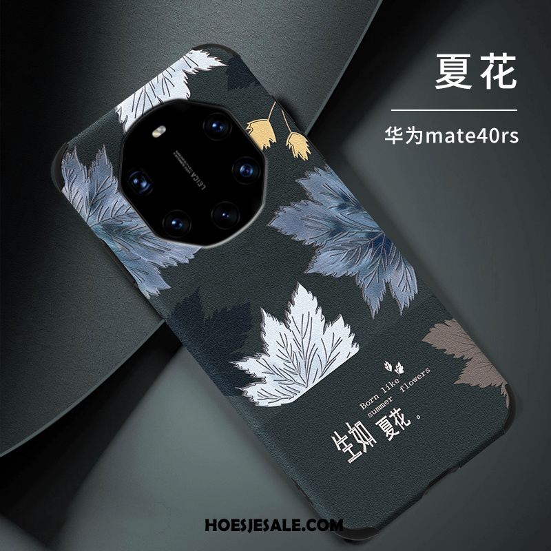 Huawei Mate 40 Rs Hoesje Patroon Zijde Mobiele Telefoon Hoes Lichte En Dun Korting