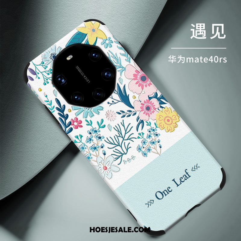 Huawei Mate 40 Rs Hoesje Patroon Zijde Mobiele Telefoon Hoes Lichte En Dun Korting