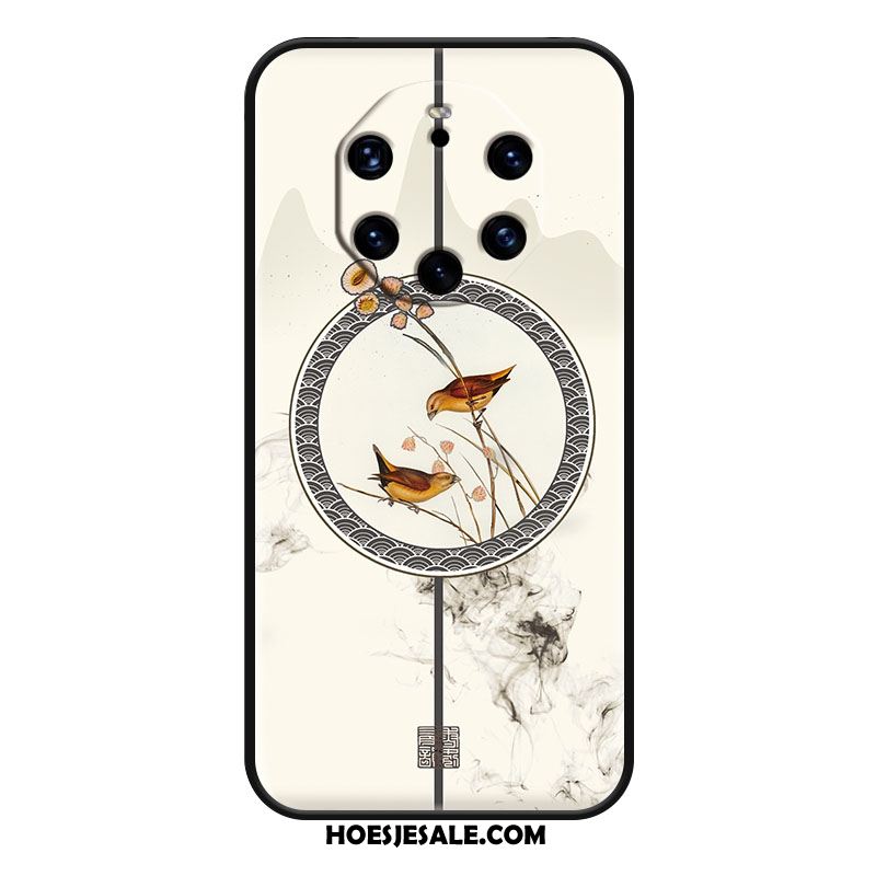 Huawei Mate 40 Rs Hoesje Vintage Mobiele Telefoon Zacht Scheppend Trend Sale