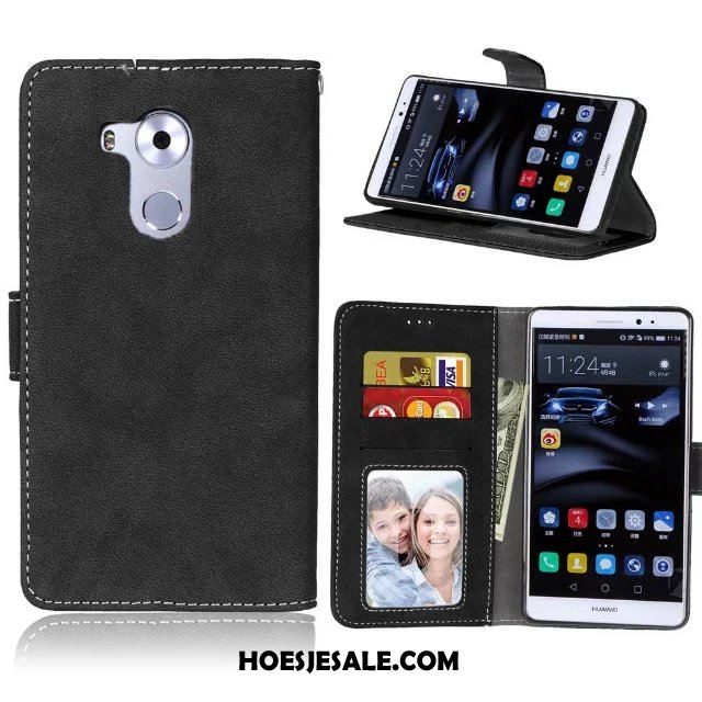 Huawei Mate 8 Hoesje All Inclusive Wit Portemonnee Leren Etui Zacht Sale