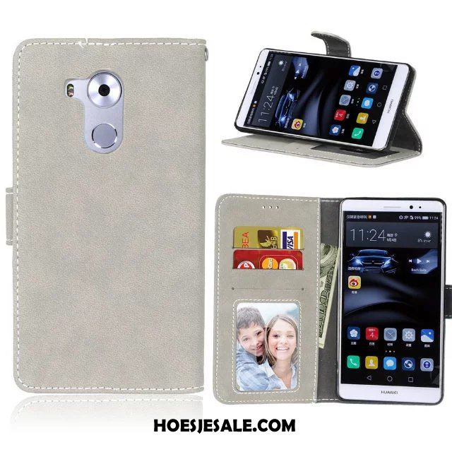 Huawei Mate 8 Hoesje All Inclusive Wit Portemonnee Leren Etui Zacht Sale