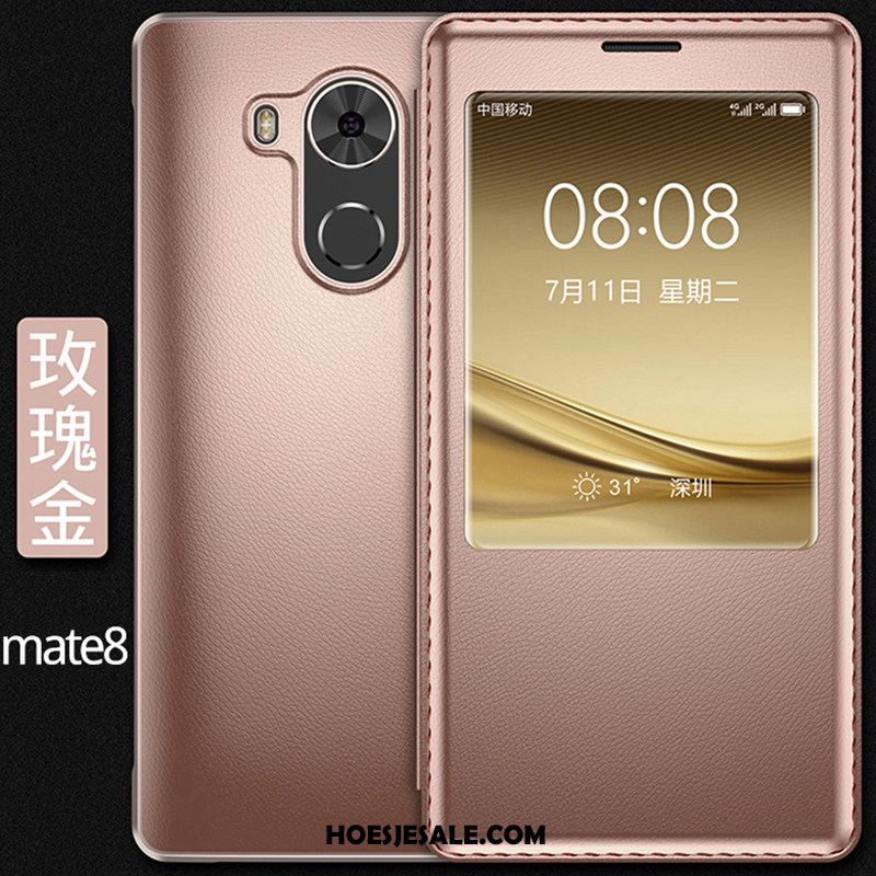 Huawei Mate 8 Hoesje Anti-fall Net Red Siliconen All Inclusive Leren Etui Online
