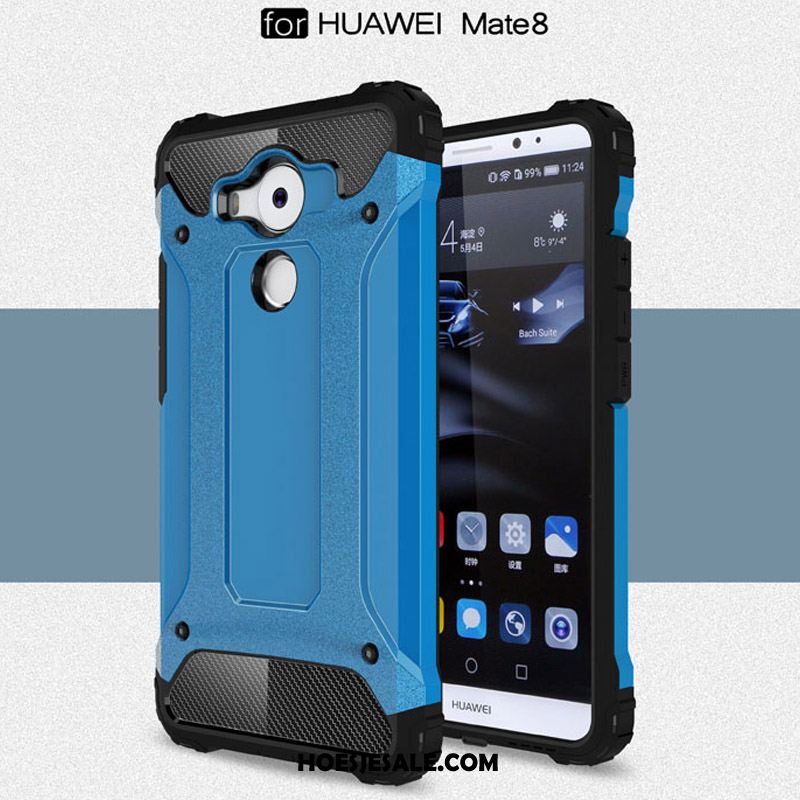 Huawei Mate 8 Hoesje Bescherming Anti-fall All Inclusive Hoes Blauw Kopen