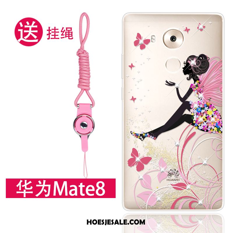 Huawei Mate 8 Hoesje Bescherming Anti-fall Trend Doorzichtig All Inclusive Sale