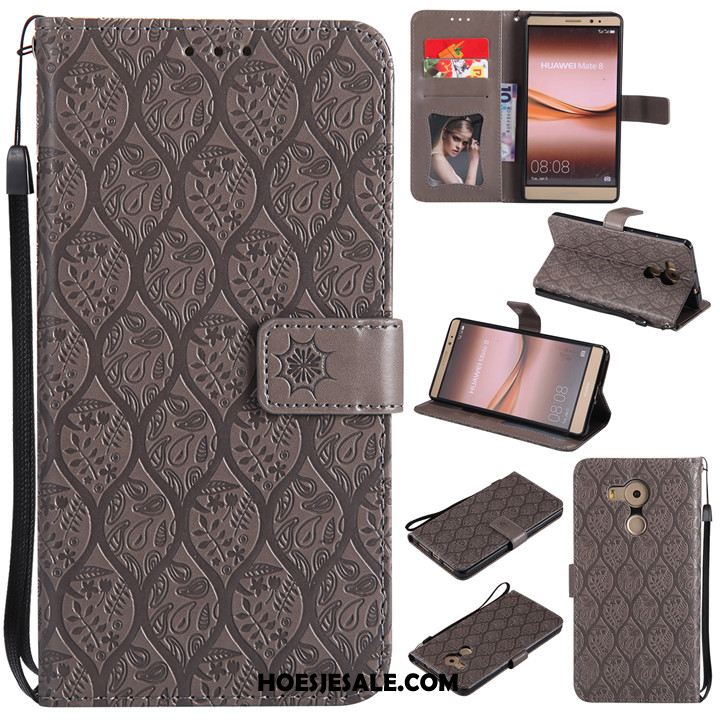 Huawei Mate 8 Hoesje Folio Zacht Bescherming Leren Etui All Inclusive Goedkoop