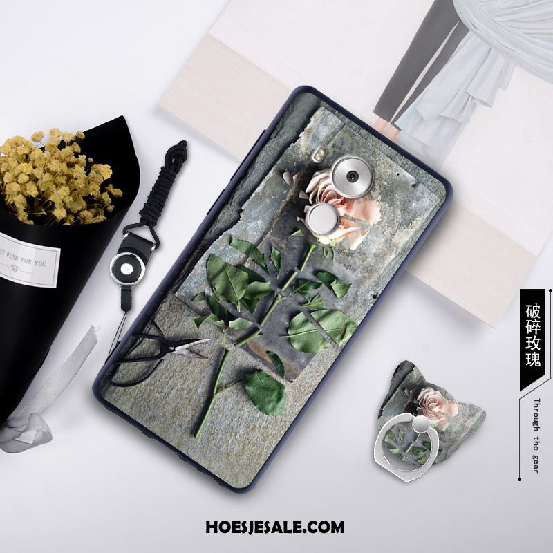 Huawei Mate 8 Hoesje Hanger Blauw Zacht Mobiele Telefoon Siliconen Sale