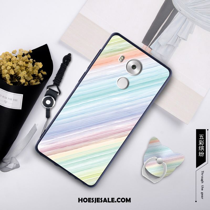 Huawei Mate 8 Hoesje Hanger Blauw Zacht Mobiele Telefoon Siliconen Sale