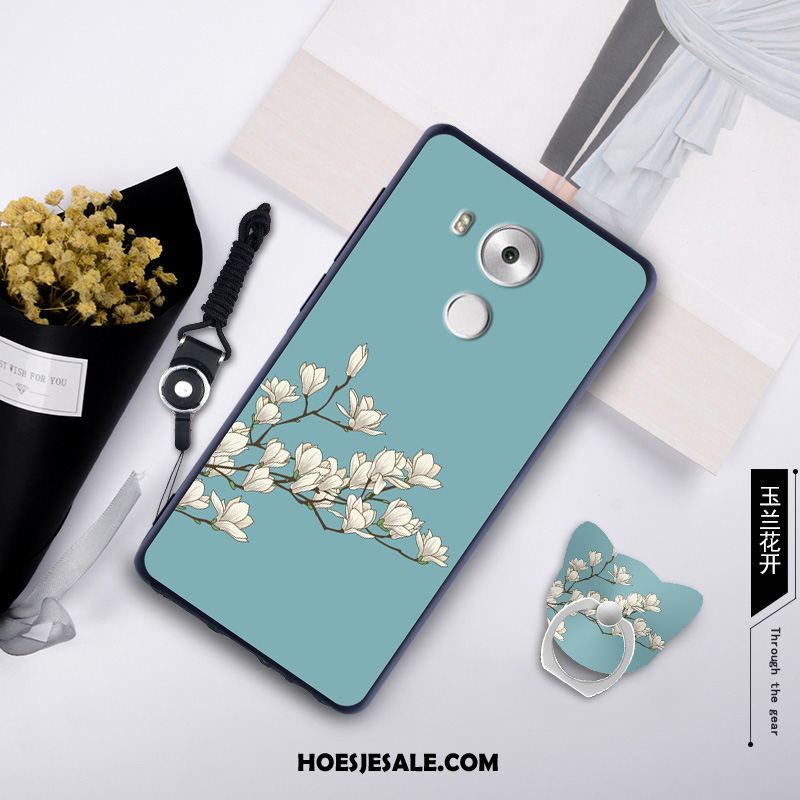 Huawei Mate 8 Hoesje Hanger Blauw Zacht Mobiele Telefoon Siliconen Sale