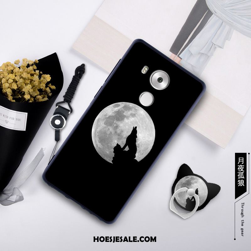 Huawei Mate 8 Hoesje Hanger Blauw Zacht Mobiele Telefoon Siliconen Sale