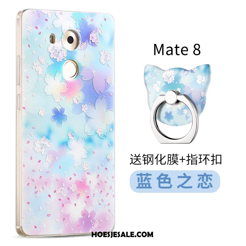 Huawei Mate 8 Hoesje Hoes Bescherming Siliconen Purper All Inclusive Sale