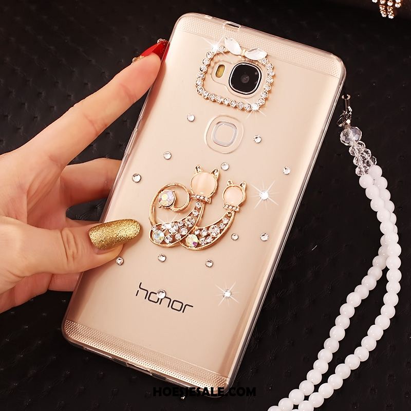 Huawei Mate 8 Hoesje Hoes Mobiele Telefoon Met Strass Hanger Doorzichtig Kopen