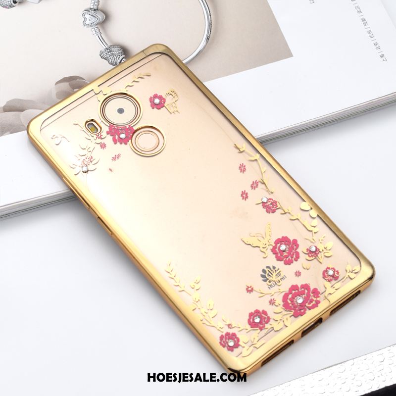 Huawei Mate 8 Hoesje Mobiele Telefoon Bescherming Hoes Rose Goud Plating Sale